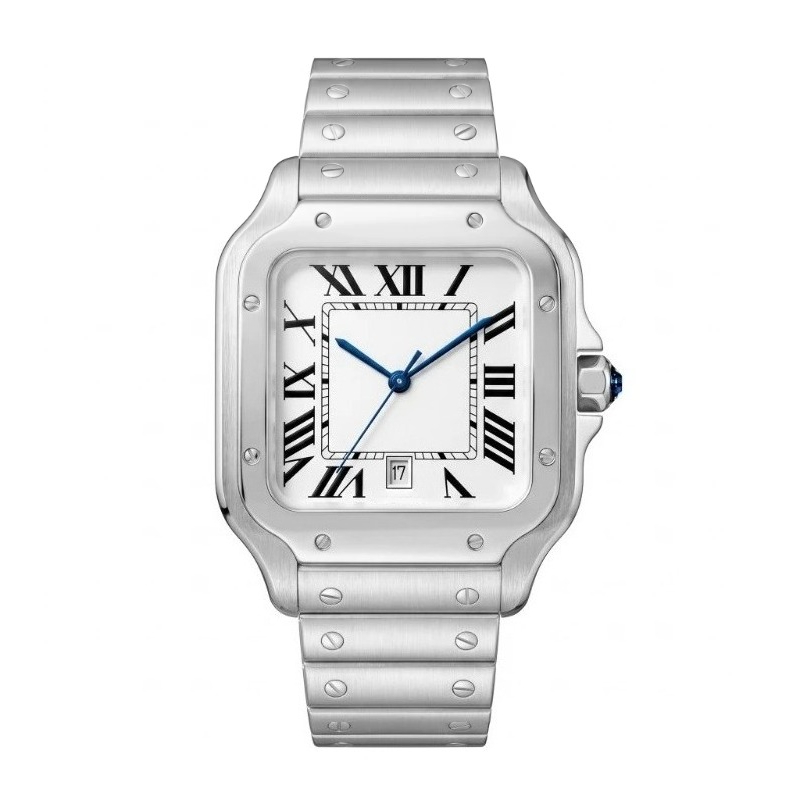 Cartier Watch Santos - Nieuw luxe heren quartzhorloge Klassieke retro-stijl