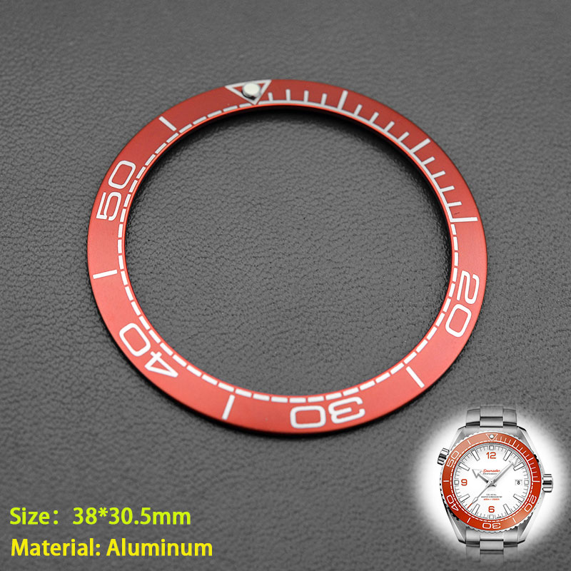Omega Watch Seamaster - 38*30.5Mm Horloge Schuine Aluminium Bezel Insert