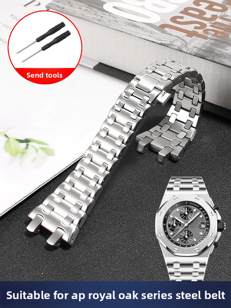 Audemars Piguet Watch Royal Oak Offshore - Roestvrijstalen horlogeband voor AP Audemars Piguet