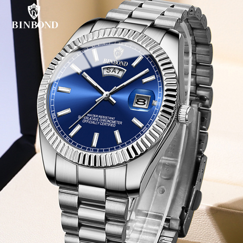 BINBOND B7012 Heren Mode Zakel - Rolex Watch Datejust recensie en prijs