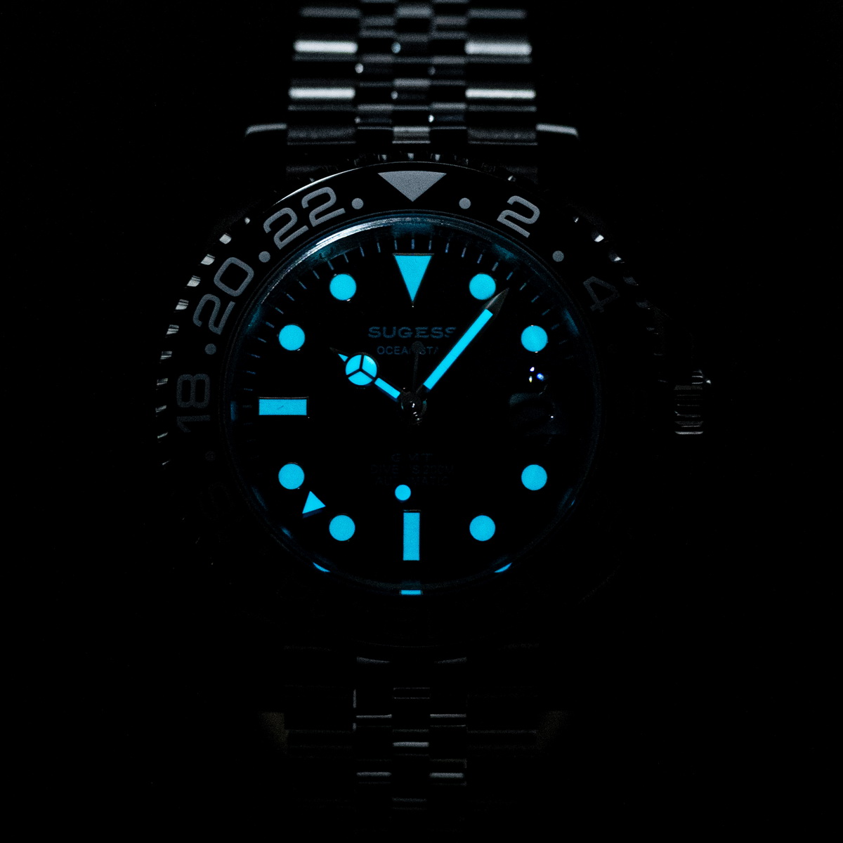 Sugess GMT Duikhorloge voor He - Cartier Watch Santos recensie en prijs