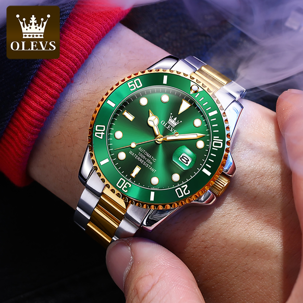 Olevs Heren Automatisch Horlog - Rolex Watch Datejust recensie en prijs