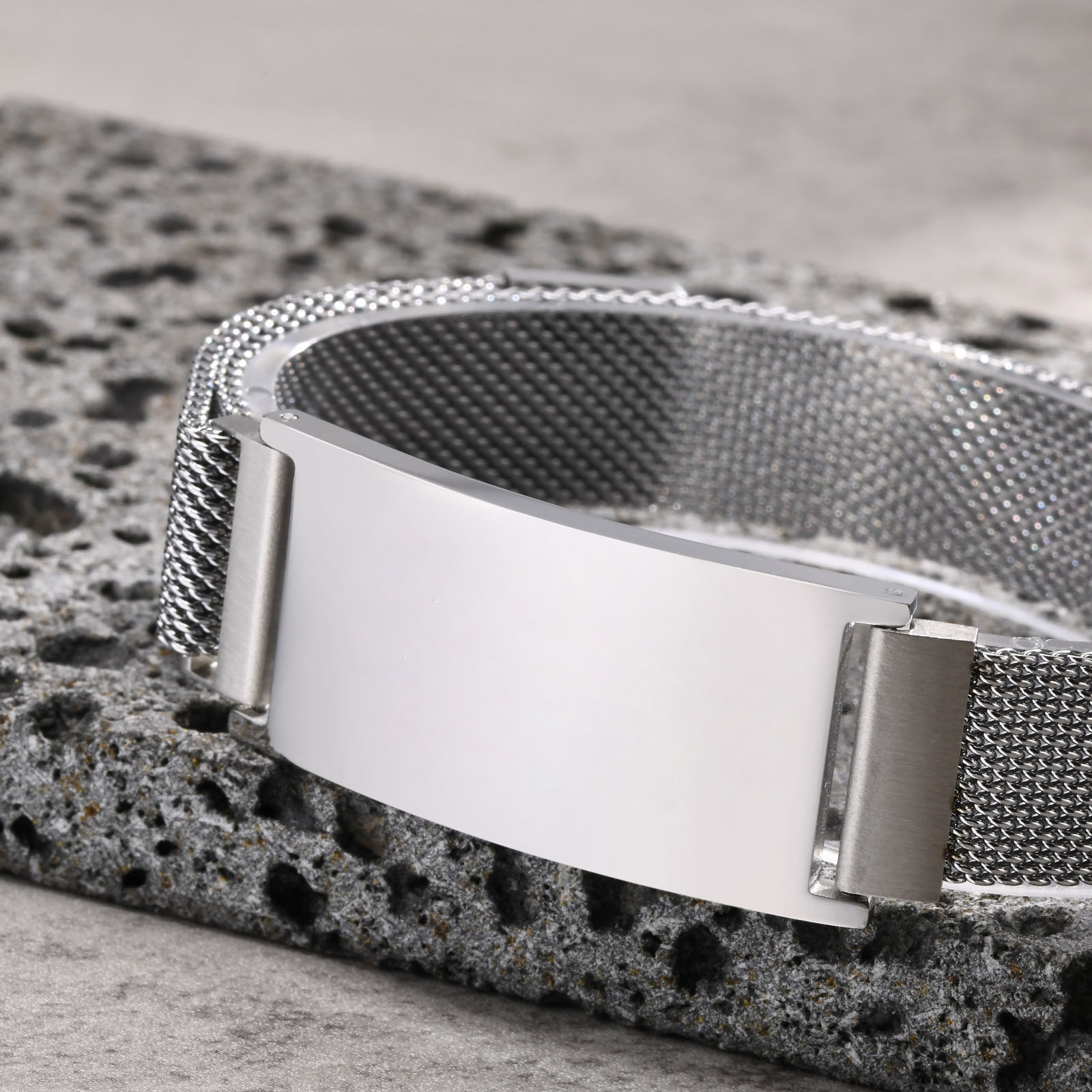 Dikke magnetische mesh-bandarm - Mesh Strap Metal recensie en prijs