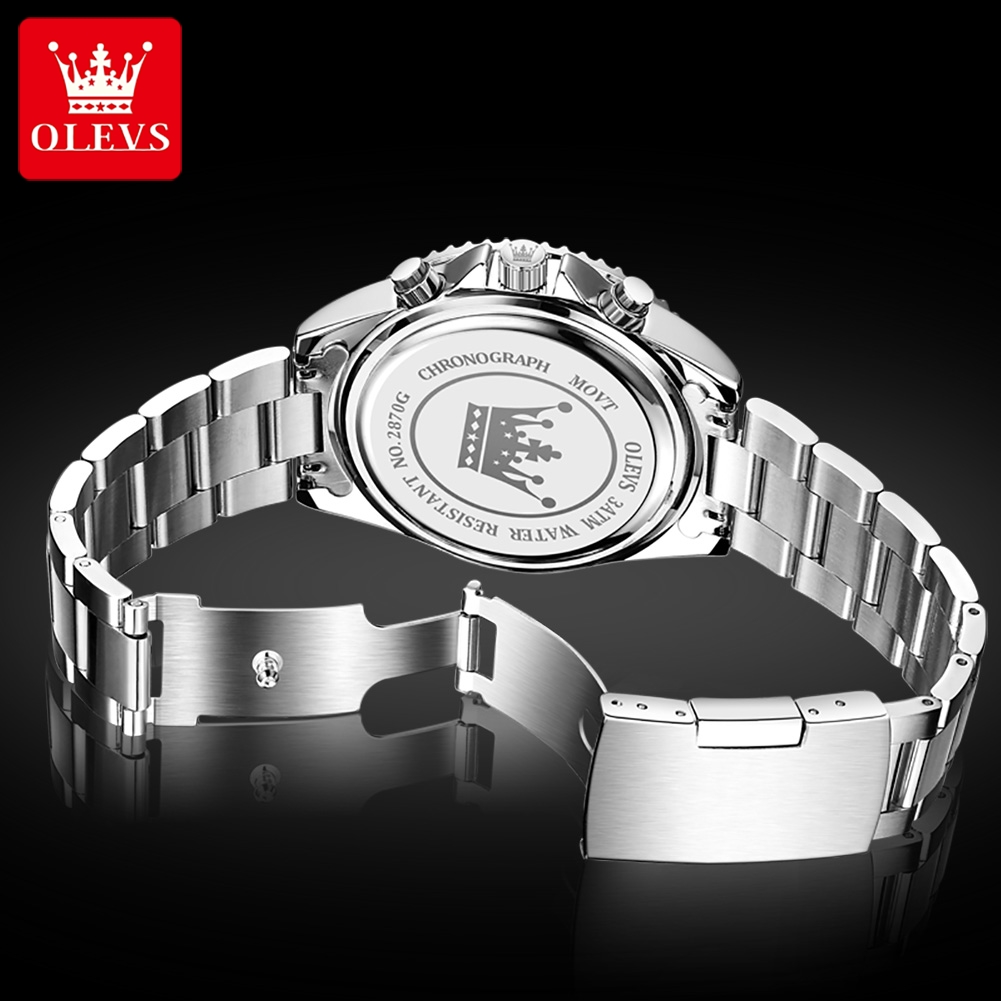 OLEVS 2870 Herenhorloges Maanf - Rolex Watch Datejust recensie en prijs