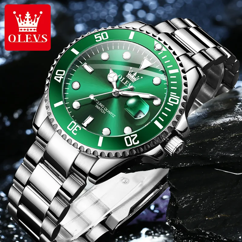 OLEVS Originele Quartz Horloge - Rolex Watch Datejust recensie en prijs