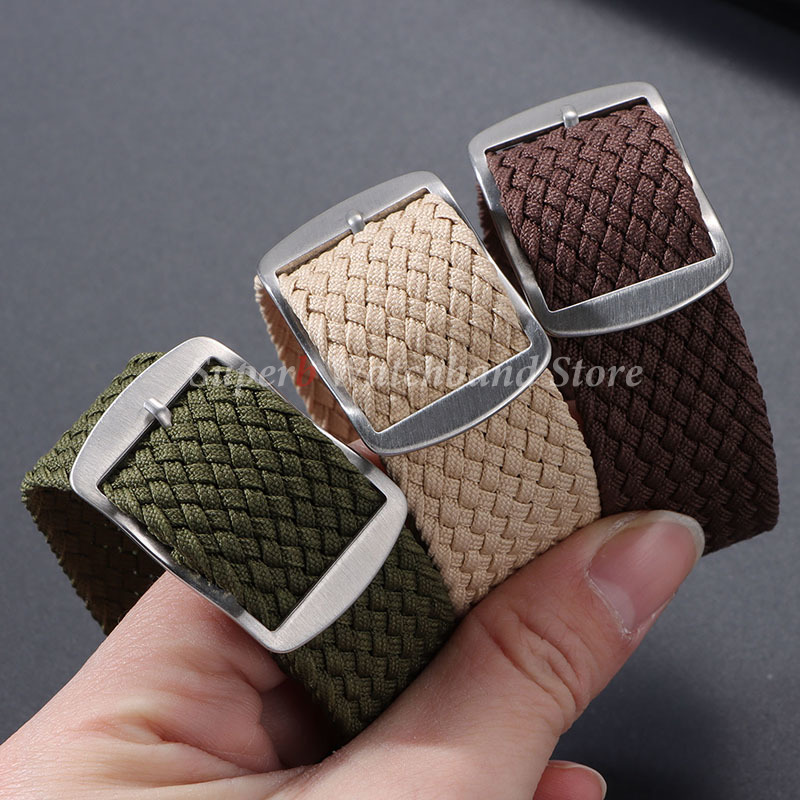 Nylon geweven canvas horlogeba - Perlon Strap Woven recensie en prijs