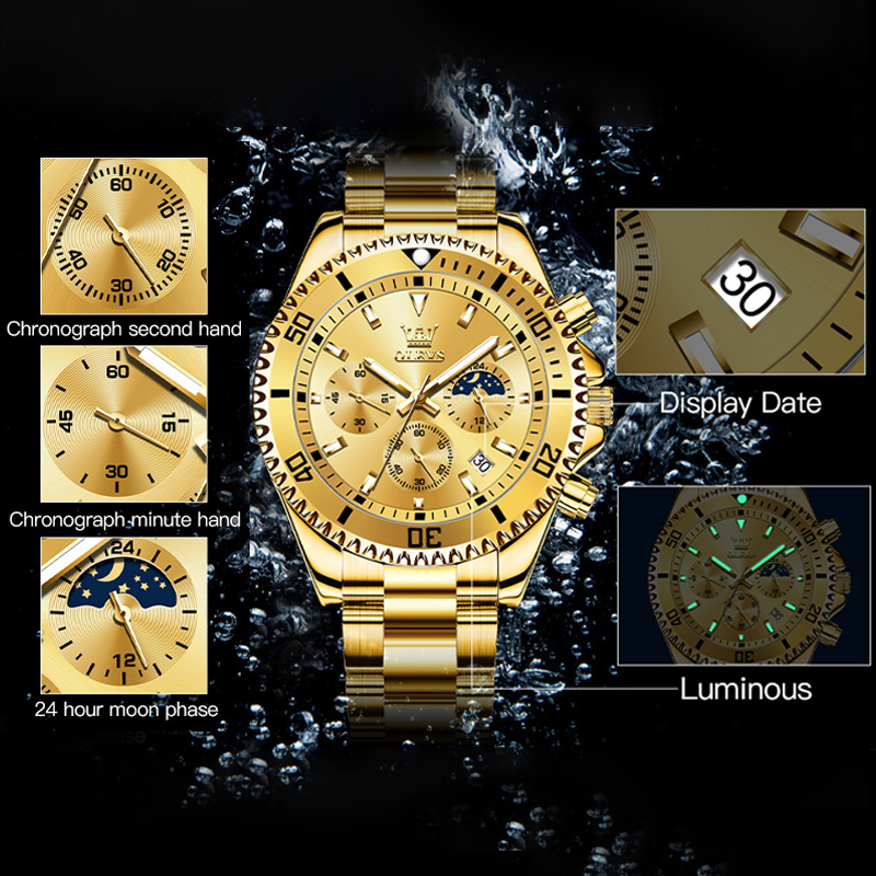 OLEVS 2870 Herenhorloge Topmer - Rolex Watch Datejust recensie en prijs