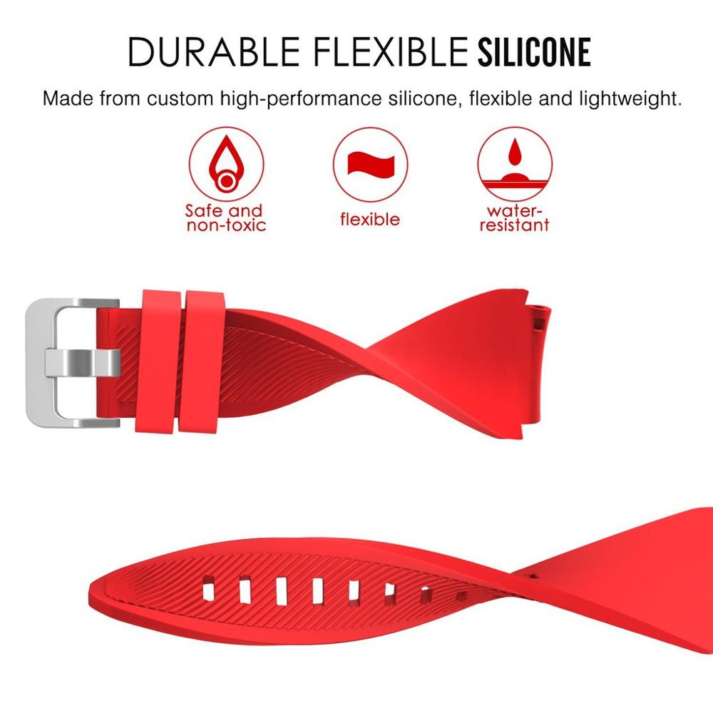 22Mm Siliconen Band Voor Realm - Silicone Watch Band 22Mm recensie en prijs