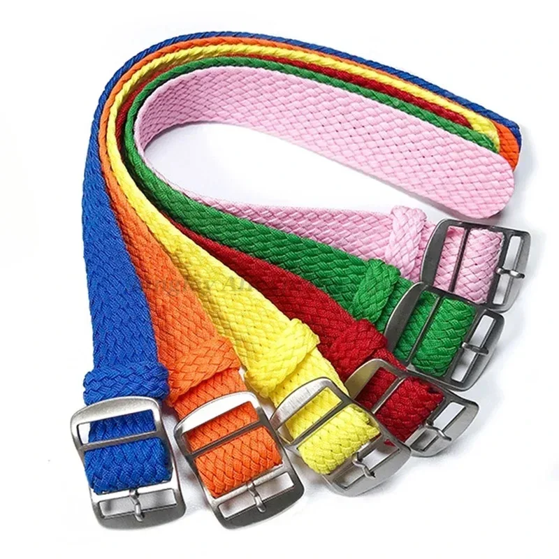 Stof geweven nylon horlogeband - Perlon Strap Woven recensie en prijs