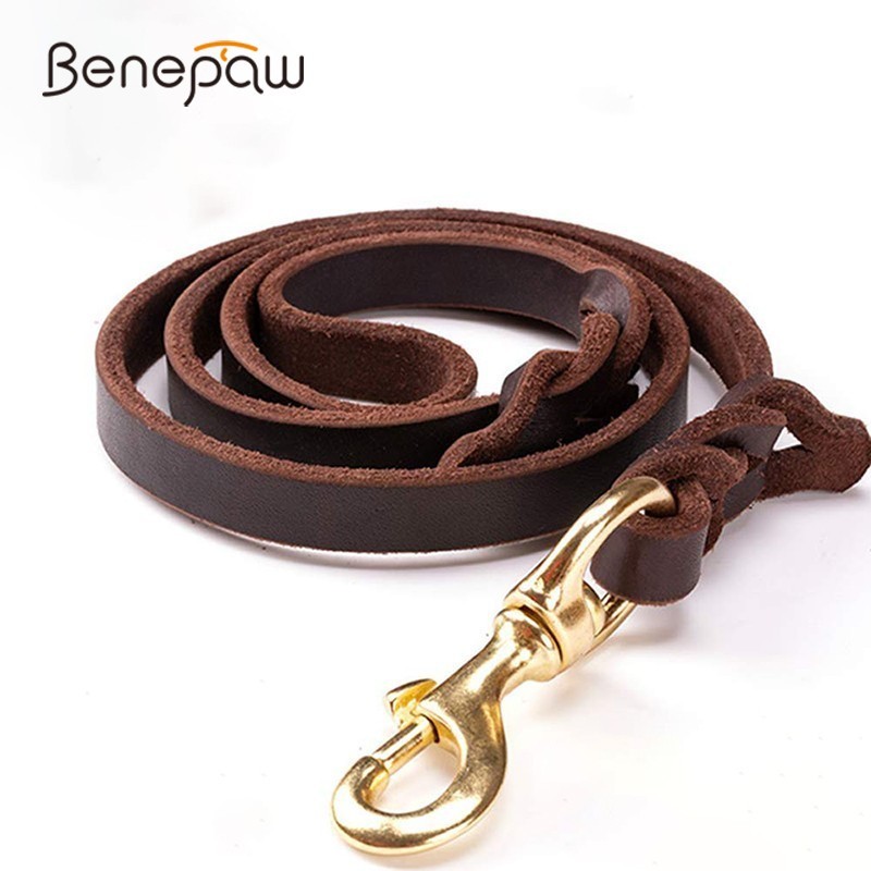 Benepaw High-End Koeienhuid Le - Leather Strap Quick Release recensie en prijs